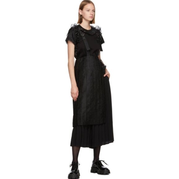 Noir Kei Ninomiya Tulle Ruffle T-Shirt - Picture 5 of 15